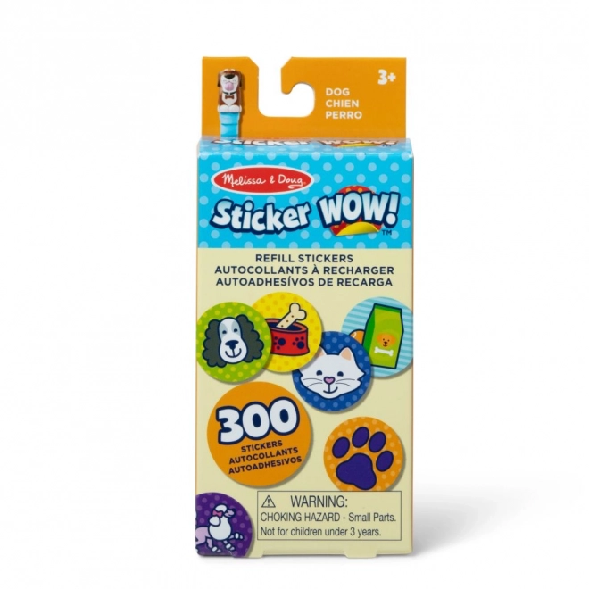 Sticker WOW puppy addition stickers set