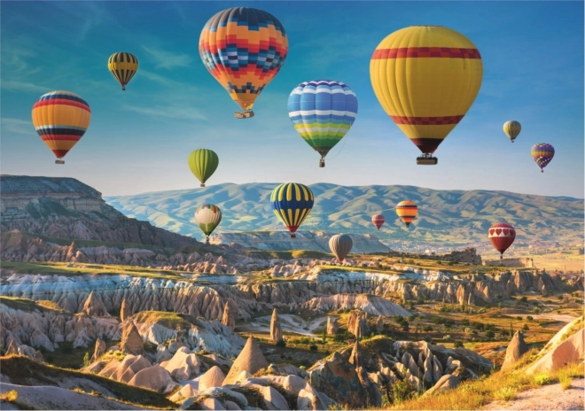 Trefl 2-in-1 Puzzle and Sorter Balloons Over Cappadocia 1000 Pieces