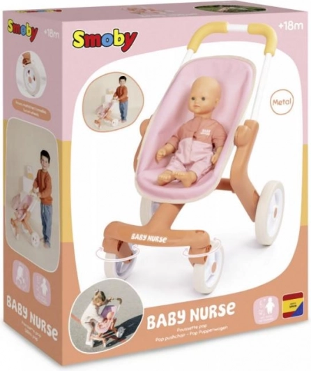 Športový kočík pre bábiky Smoby Baby Nurse