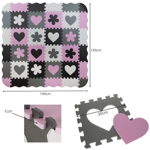 Nagy habszivacs puzzle szőnyeg játékok
