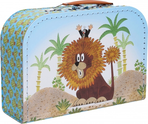 Valisette pour enfants Taupe et lion