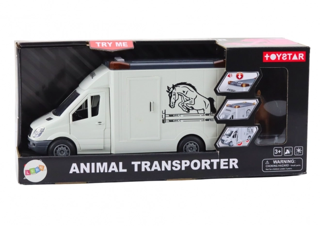 Horse Transporter Toy with Lights and Sounds