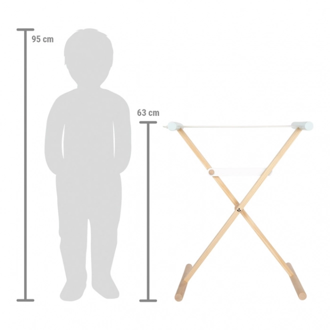 Children's Wooden Clothes Drying Rack