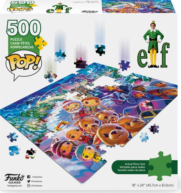 Christmas Elf Puzzle 500 Pieces by Funko Games