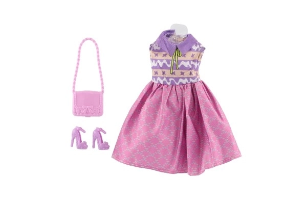 Doll Dresses with Accessories Set