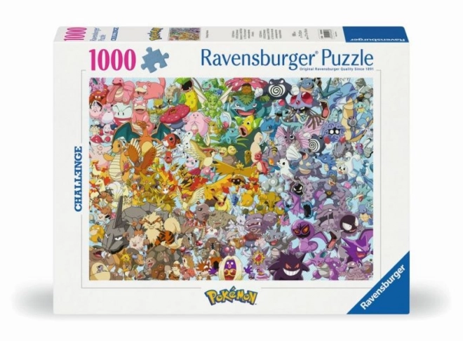 Challenge Puzzle Pokémon 1000 Pieces