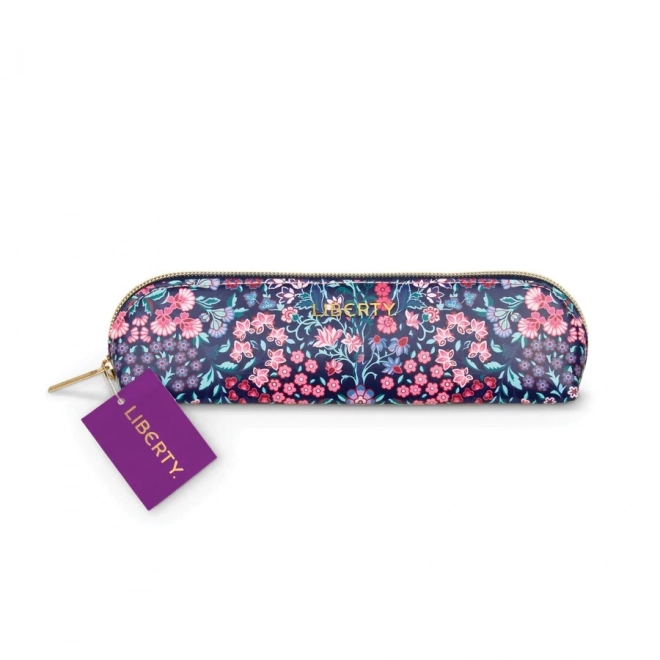 Liberty Tanjore Gardens Blue Pencil Case