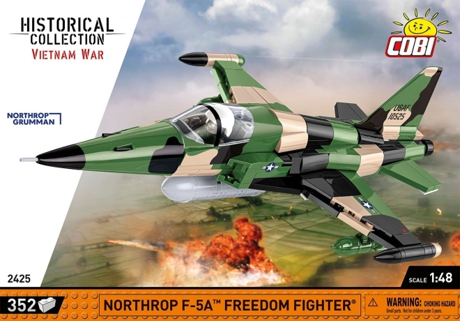 Northrop F-5A Freedom Fighter Building Blocks Set