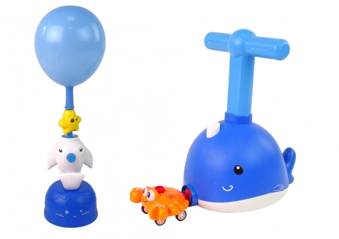 Balloon Launcher Dolphin Car