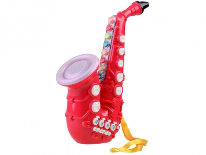 Interactive Saxophone for Kids with Melodies and Sounds – pink