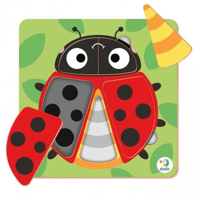 Ladybug Puzzle for Children