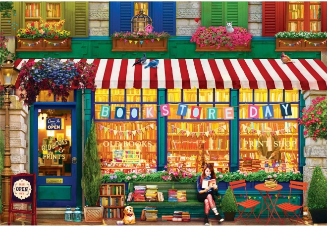 Puzzel Oud Boekhandel 2000 stukjes