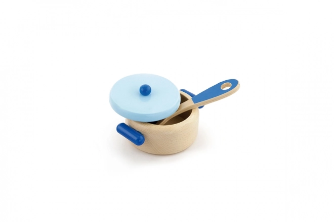 Wooden Kitchen Set - Blue