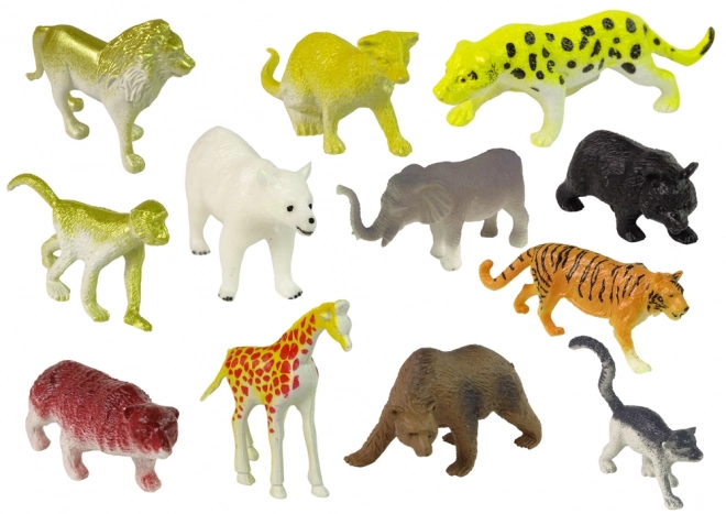 Wild Animals Safari Figurine Set