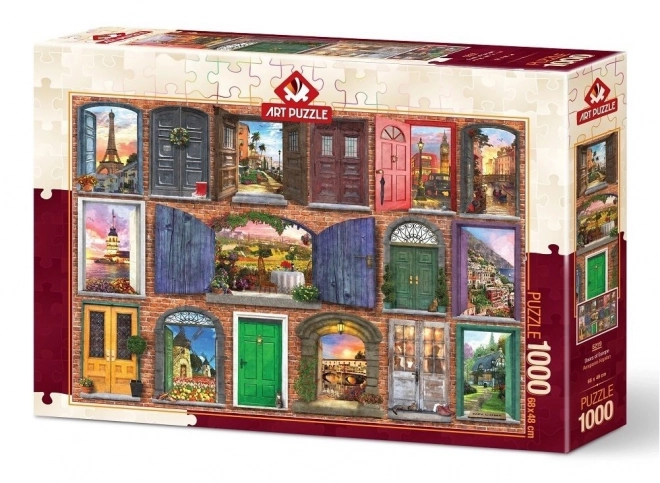 Puzzle Doors of Europe 1000 Pieces