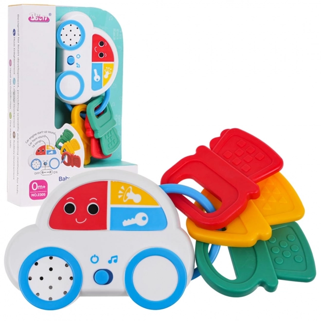 Interactive Car Keys for Toddlers