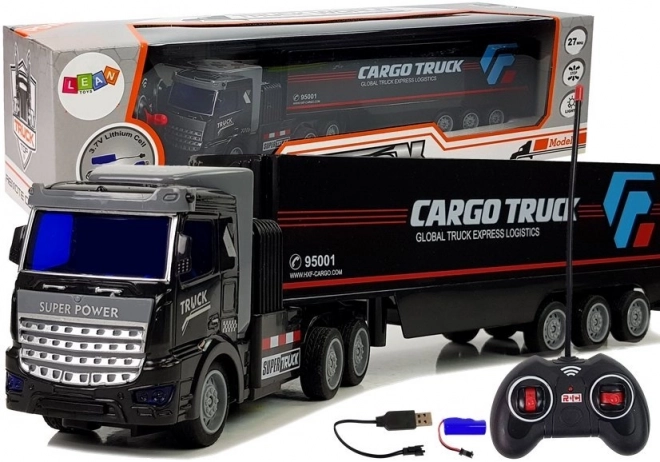 Remote Control Delivery Truck Toy