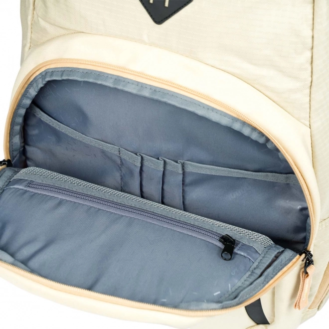 Baagl Coolmate Beige Set: Backpack, Pencil Case, and Bag