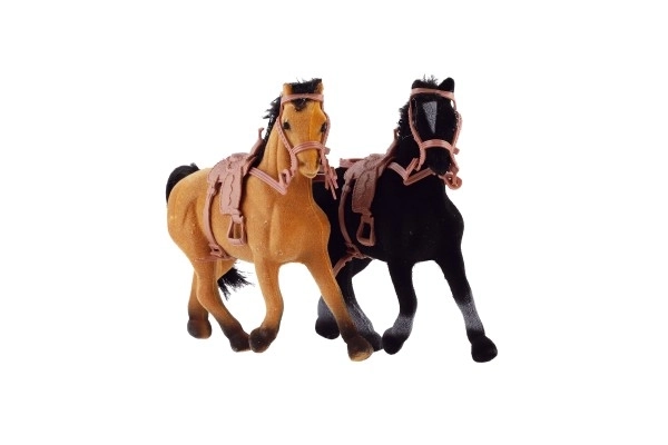 Plastic Horse with Saddle