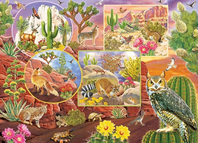 Family Puzzle Desert Magic by Cobble Hill