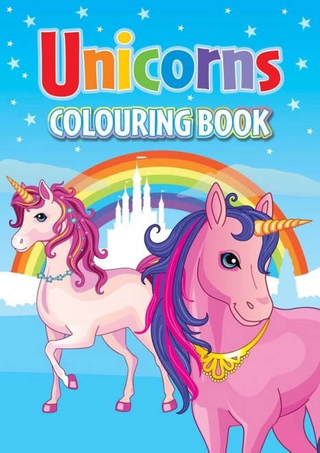 Unicorn Coloring Book A4