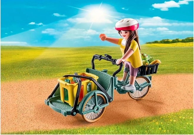 Playmobil Country Cargo Bike Set