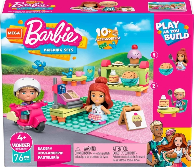 Mega Construx Barbie Bakery Set