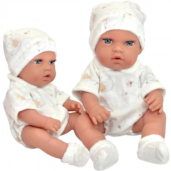Set bambola neonata 30,5 cm con portabebé rosa