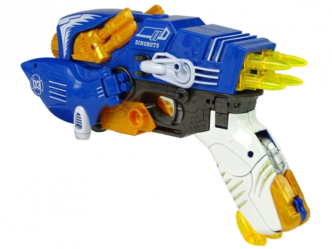 Dinobot 2-in-1 Blue Pterosaur Dart Gun