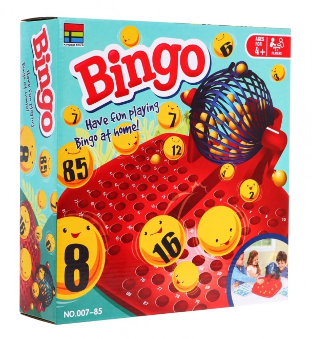 Bingo Game for Kids 4+ With Lotto Draw Machine