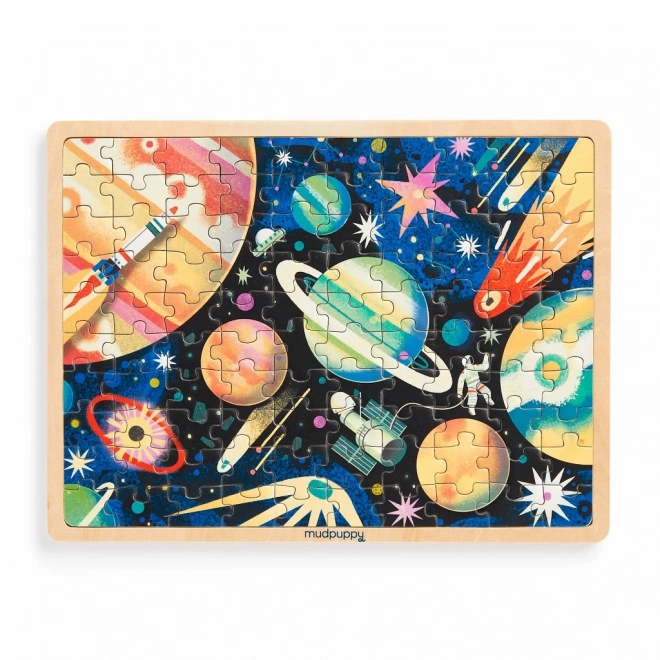 Wooden Space Mission Puzzle 100 Pieces