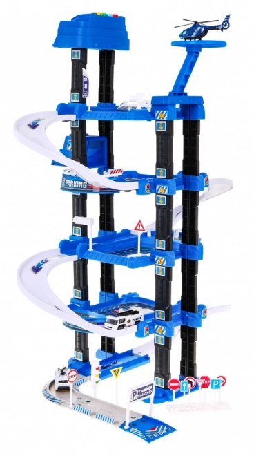 Mega Multi-Level Parking Set with Play Mat