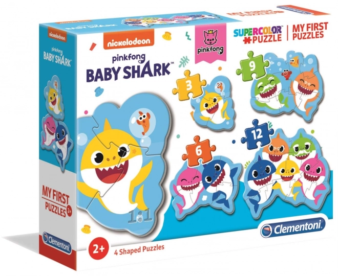 My First Puzzle Baby Shark 4-in-1