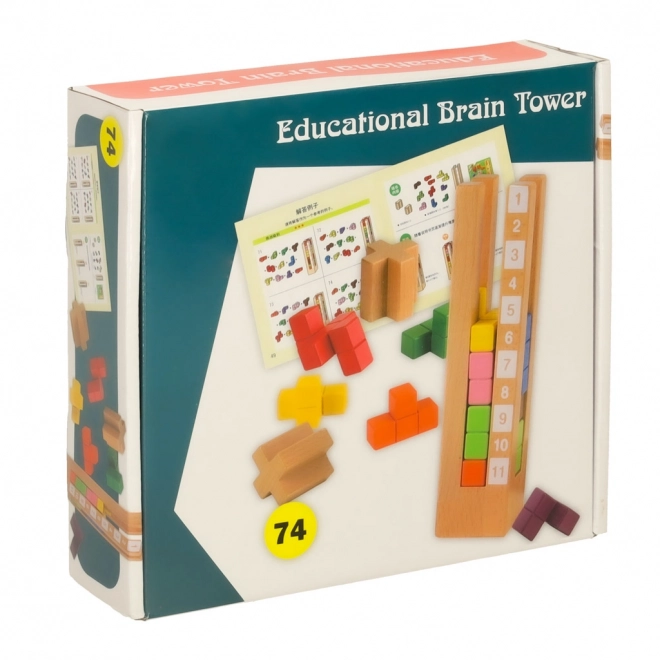 Colorful Wooden Montessori Building Blocks