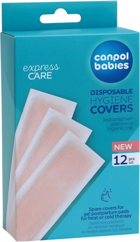 Coperture igieniche per inserti gel post-parto CANPOL babies 12 pz