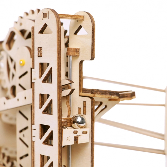 Robotime Rokr 3D Wooden Puzzle Marble Run: Explorer