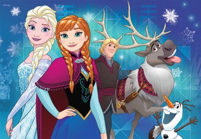 Frozen Friends Puzzle Set - 2x24 Pieces