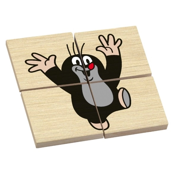 Detoa Wooden Puzzle with Little Mole Theme