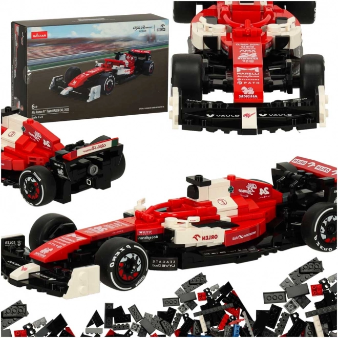 Alfa Romeo F1 C42 Building Blocks Car