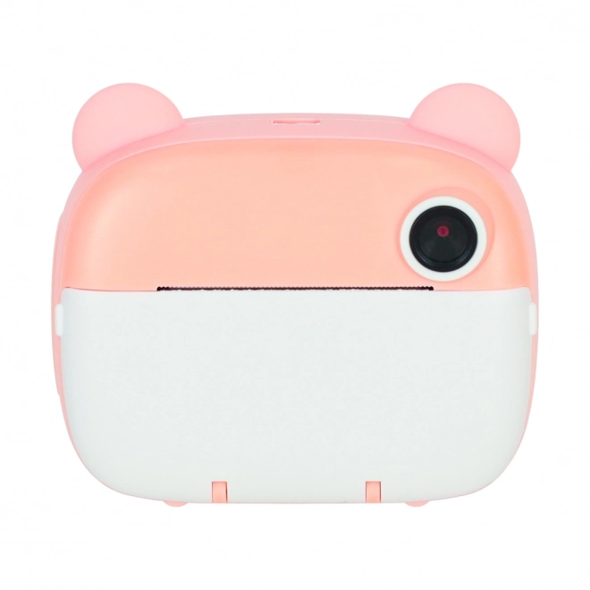 Instant Camera for Kids Pink Bear