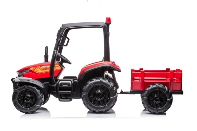 Red Electric Tractor for Kids