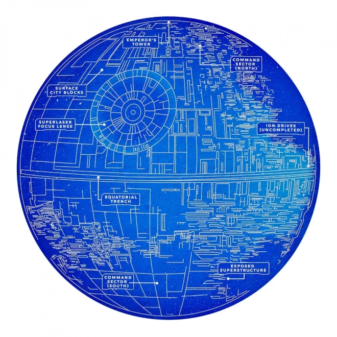 Ridley's Games star wars death star 1000 piece. puzzle