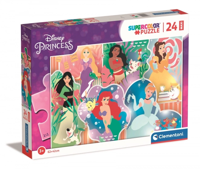 Maxi Puzzle 24el. - Disney Princesses