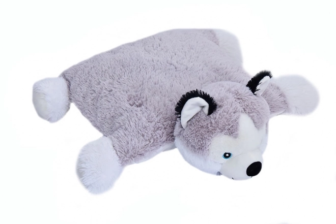 Plush Animal Pillow - Husky