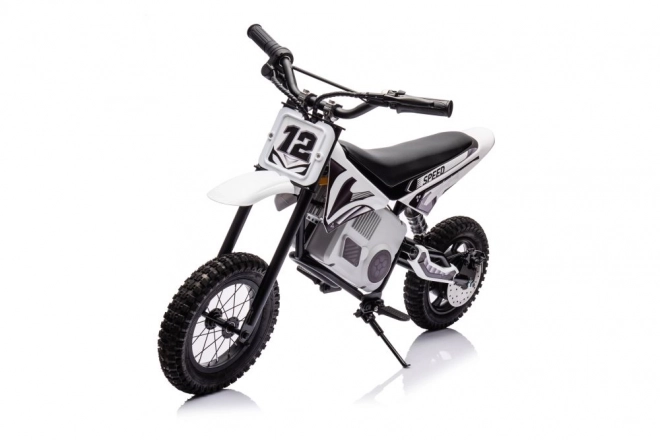 Electric Ride-On Motorbike White