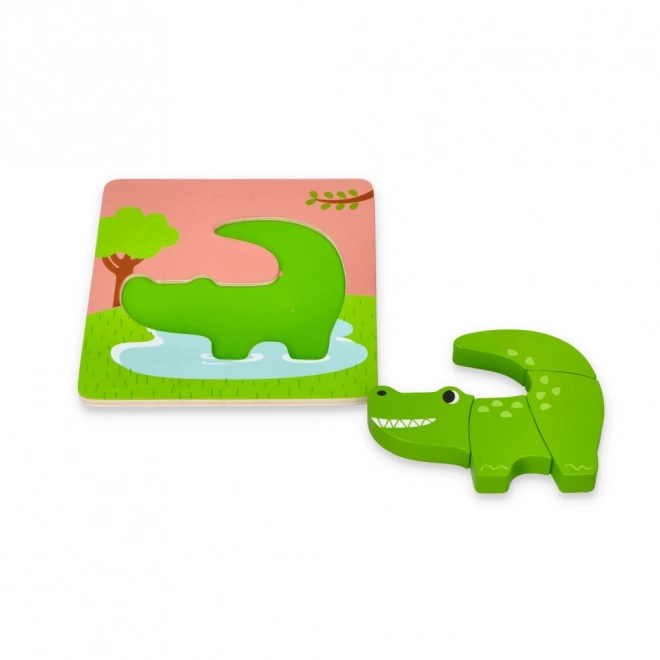 Set of Four Animal Puzzles