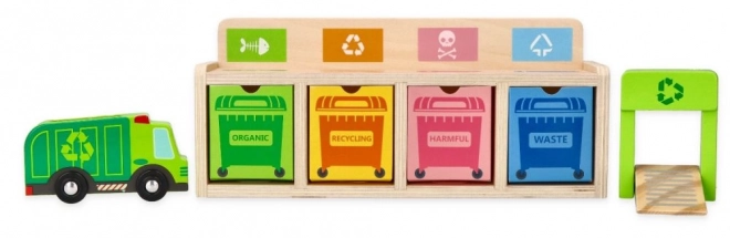 Wooden Recycling Sorting Puzzle