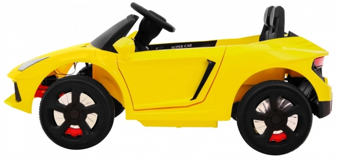 Future Electric Ride-On Car for Kids in Yellow