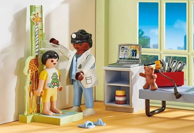 Playmobil Pediatrician Set with Plush Bear