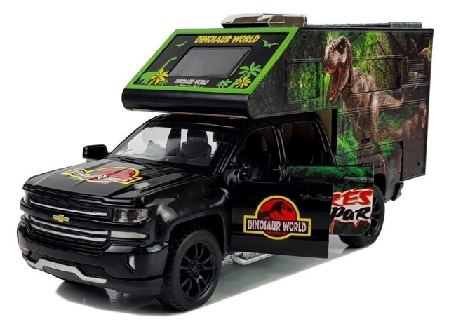 Dinosaur Adventure Camper Black